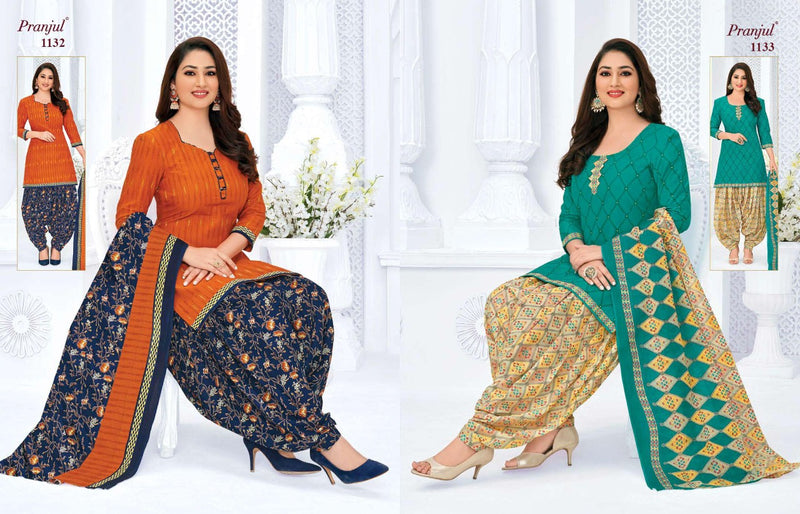 Pranjul Fashion Priyanka Vol 11 Pure Cotton Casual Daily Wear Salwar Suit
