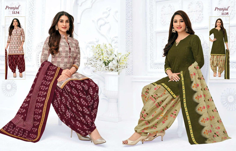 Pranjul Fashion Priyanka Vol 11 Pure Cotton Casual Daily Wear Salwar Suit
