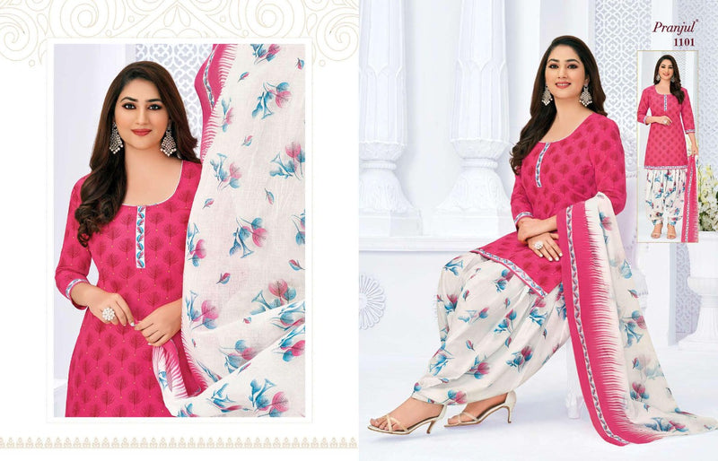 Pranjul Fashion Priyanka Vol 11 Pure Cotton Casual Daily Wear Salwar Suit