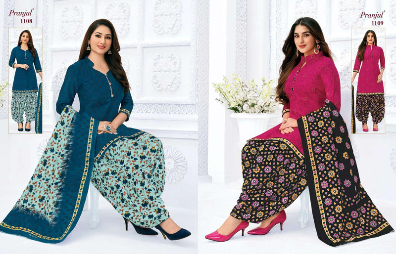 Pranjul Fashion Priyanka Vol 11 Pure Cotton Casual Daily Wear Salwar Suit