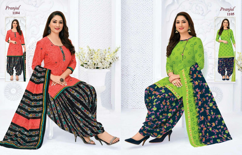 Pranjul Fashion Priyanka Vol 11 Pure Cotton Casual Daily Wear Salwar Suit
