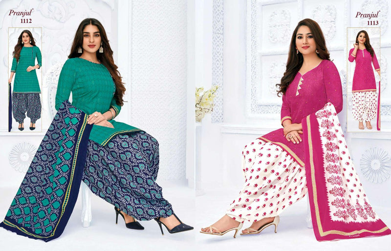 Pranjul Fashion Priyanka Vol 11 Pure Cotton Casual Daily Wear Salwar Suit
