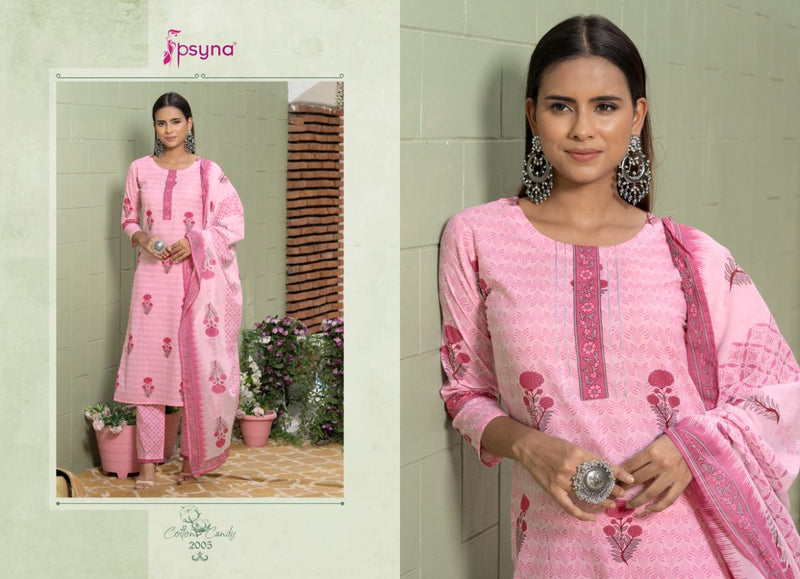 Psyna Cotton Candy Vol 2 Pure Cotton Official Wear Kurti