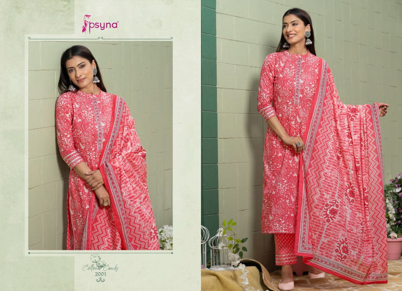 Psyna Cotton Candy Vol 2 Pure Cotton Official Wear Kurti