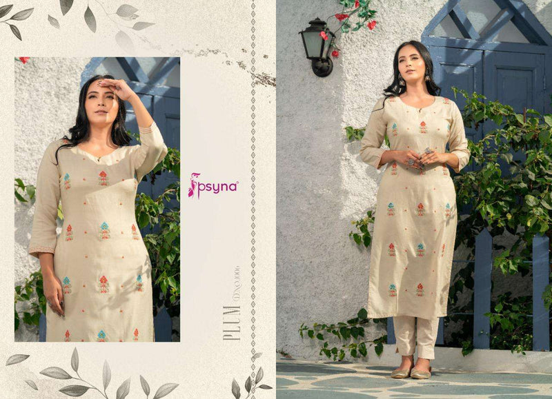 Psyna Launch By Plum Rayon Printed Designer Exclusive Readymade Casual Wear Fancy Kurti