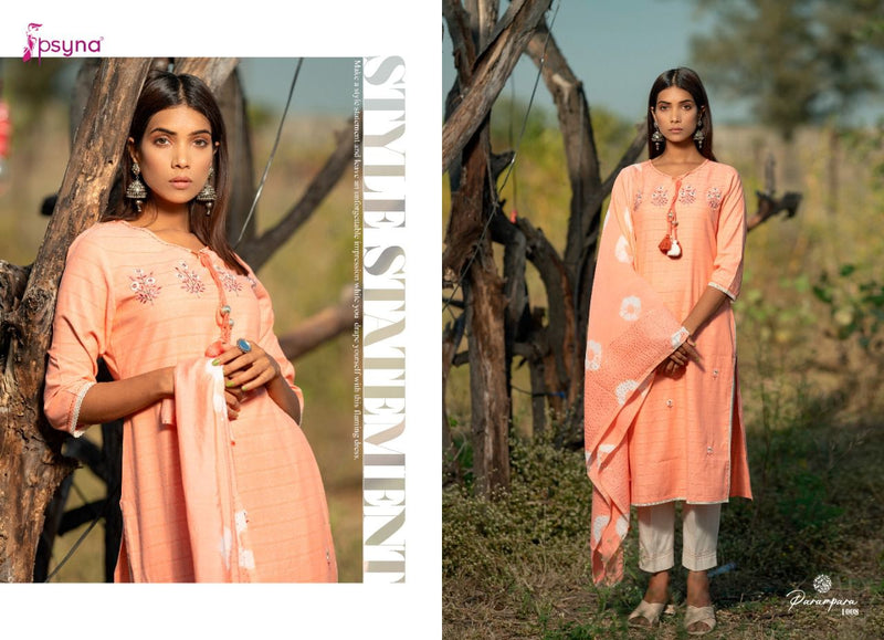 Psyna Parampara Viscose Rayon Lurex Fancy Salwar Suit