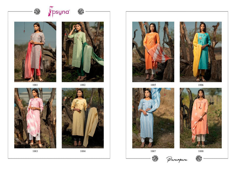 Psyna Parampara Viscose Rayon Lurex Fancy Salwar Suit