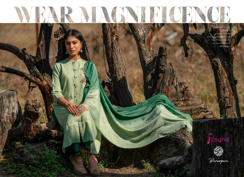 Psyna Parampara Viscose Rayon Lurex Fancy Salwar Suit