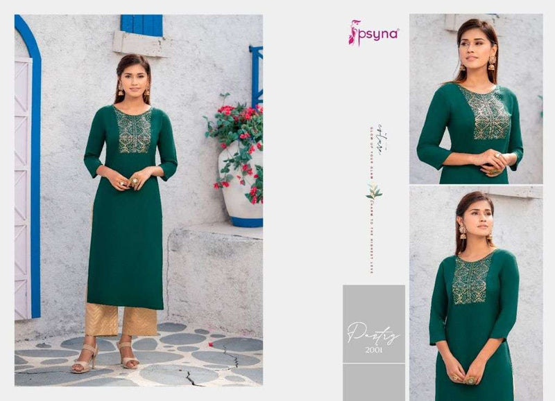 Psyna Pastry Vol 2 Rayon Designer Casual Wear Kurti