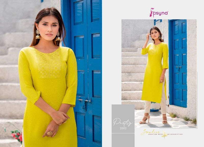 Psyna Pastry Vol 2 Rayon Designer Casual Wear Kurti