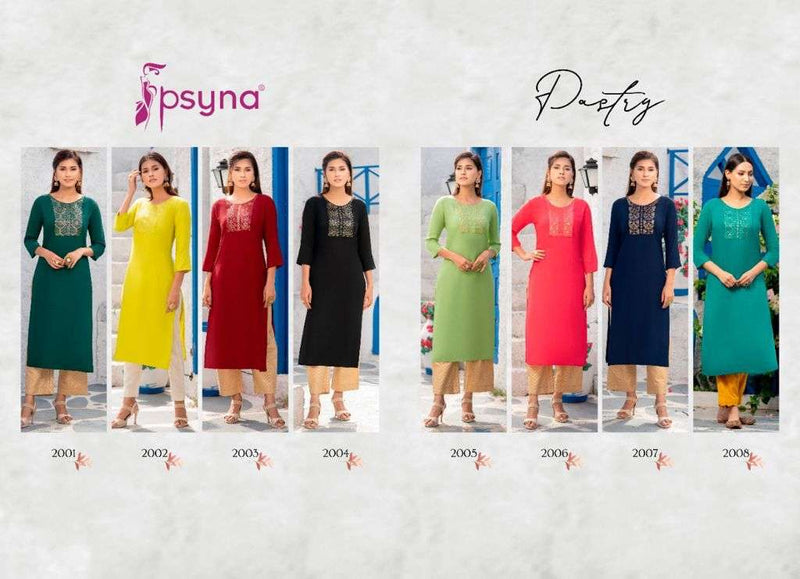 Psyna Pastry Vol 2 Rayon Designer Casual Wear Kurti