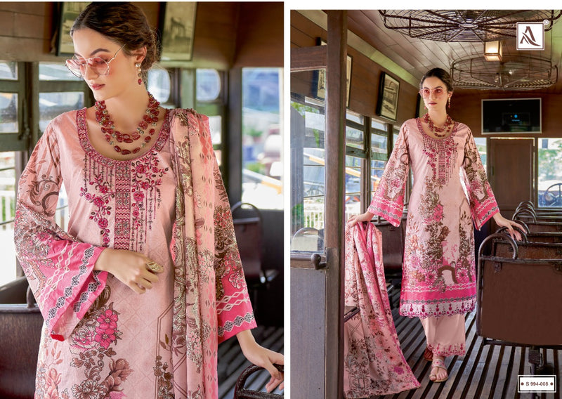 Alok Suit Qurbat Vol 5 Cotton With Heavy Embroidery Pakistani Party Wear Stylish Designer Salwar Suit