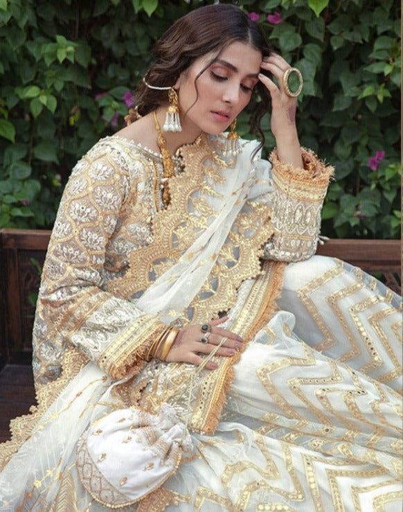 Ramsha R 496 Nx Georgette Heavy Designer Pakistani Style Bridel Wear Salwar Suits