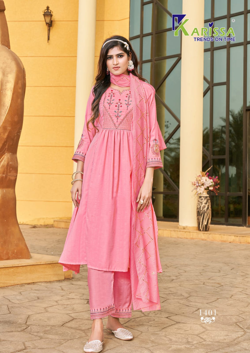 Karissa R-NA Trendy Premium Fancy Viscose Nayra Cut Fancy Designer Kurti