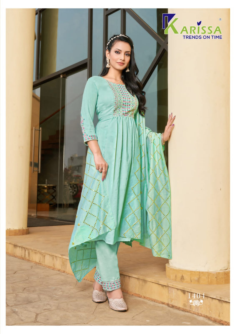 Karissa R-NA Trendy Premium Fancy Viscose Nayra Cut Fancy Designer Kurti