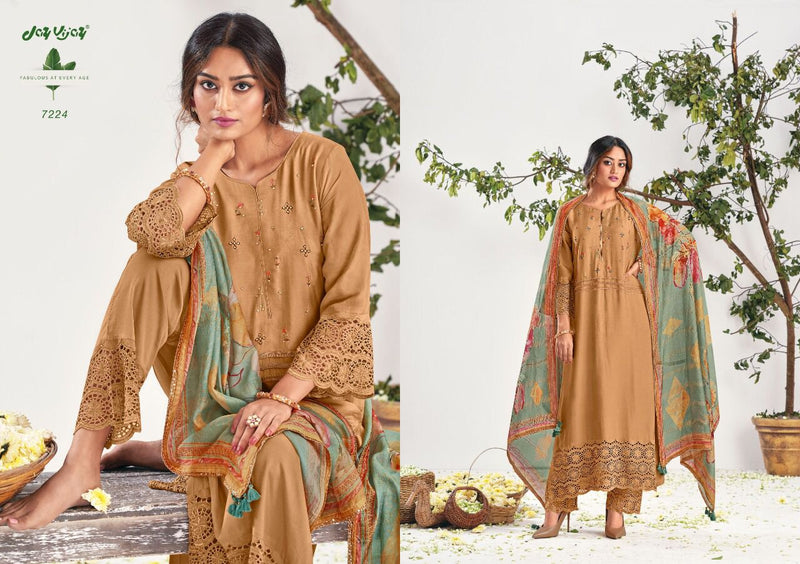Jay Vijay Raabta Silk With Heavy Embroidery Work Stylish Designer Fancy festive Wear salwar Kameez