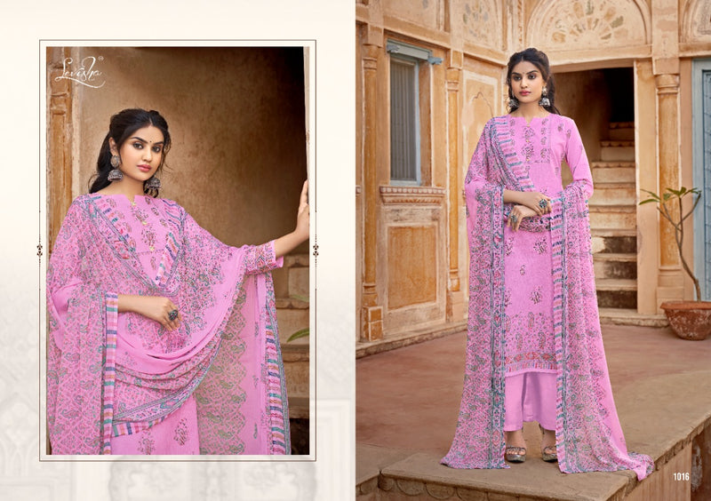 Levisha Rajvadi Cotton Digital Printed Fancy Festive Wear Salwar Suits