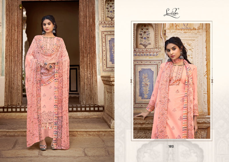 Levisha Rajvadi Cotton Digital Printed Fancy Festive Wear Salwar Suits
