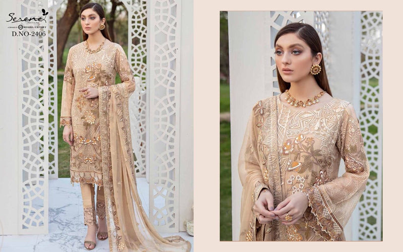 Serene Ramsha Nx Fox Georgette Pakistani Style Party Wear Salwar Kameez