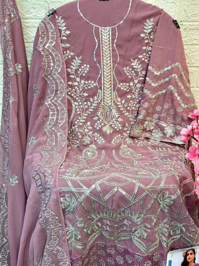 Armani Ramsha Vol 19 B Georgette With Beautiful Heavy Embroidery Work Stylish Designer Party Wear Pakistani Salwar Kameez