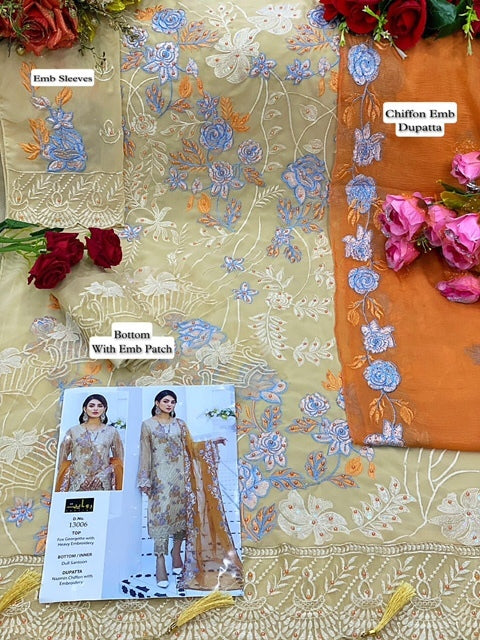 Rawayat Fashion Ramsha Vol 4 Pakistani Style Designer Party Wear Salwar Kameez