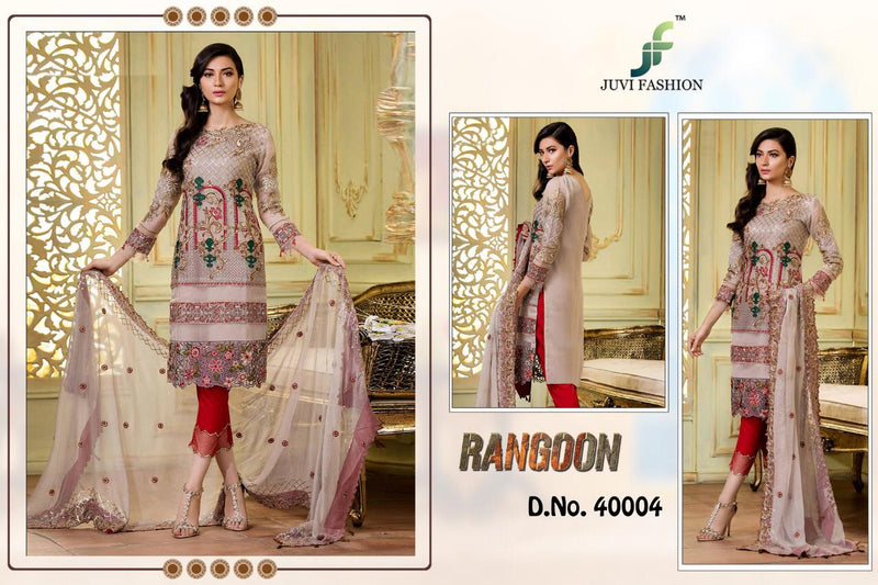 Juvi Fashion Rangoon Georgette With Heavy Beautiful Work Stylish Designer Pakistani Fancy Salwar Kameez