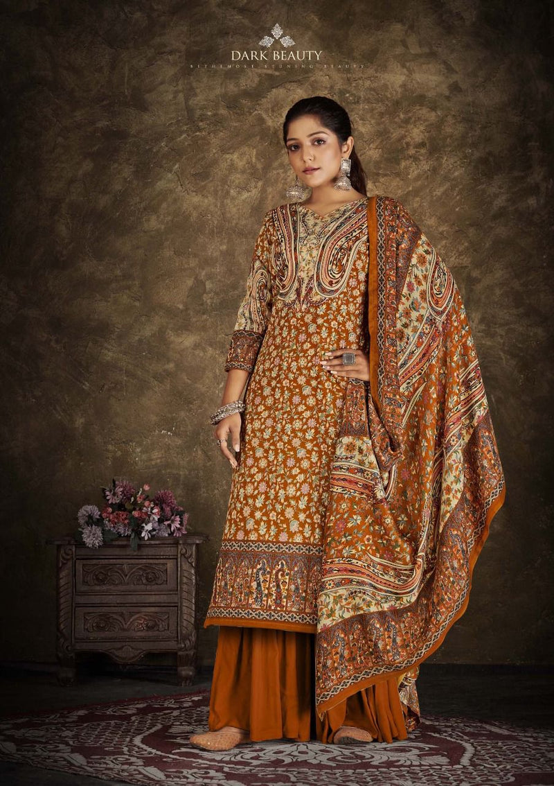 Roli Moli Creation Rangoon Pashmina With Heavy Printed Work Stylish Designer Casual Salwar Suit