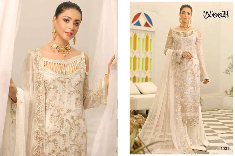 Noor Rangoon Vol 5 Georgette With Heavy Embroidery Work Stylish Designer Pakistani Salwar Kameez