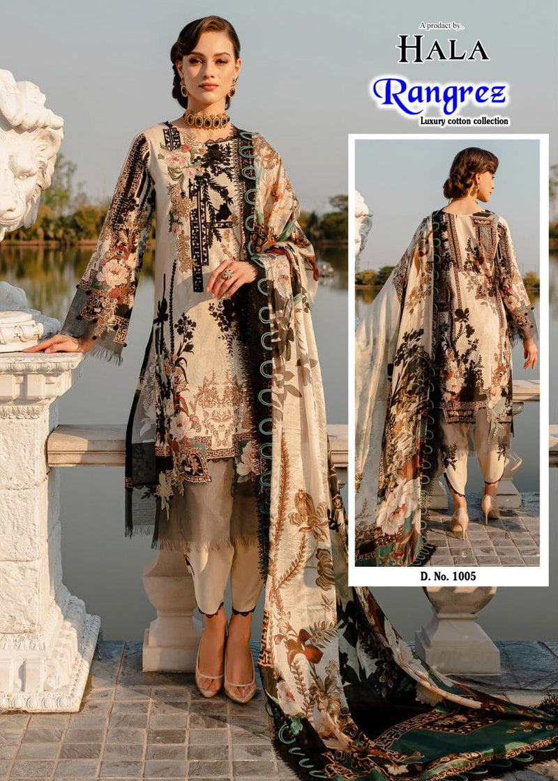 Hala Traders Rangrez Cotton Heavy Printed Designer Salwar Kameez