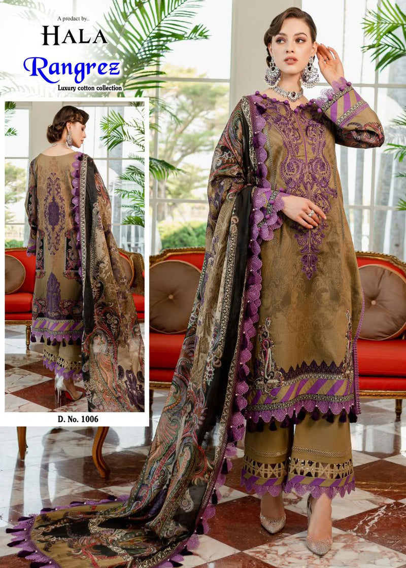 Hala Traders Rangrez Cotton Heavy Printed Designer Salwar Kameez