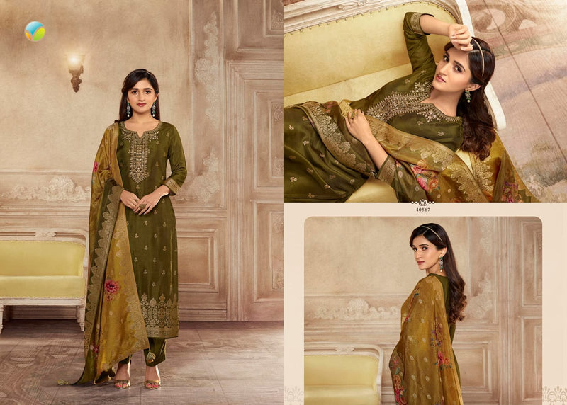 Vinay Fashion Rangrez Viscose With Heavy Embroidery Work Stylish Designer Casual Wear Fancy Salwar Suit