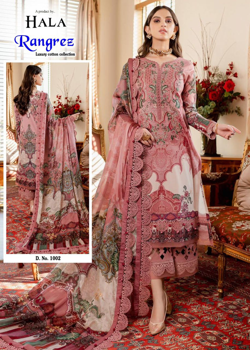 Hala Traders Rangrez Cotton Heavy Printed Designer Salwar Kameez