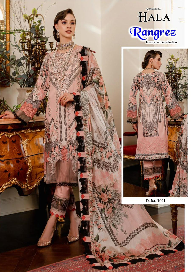 Hala Traders Rangrez Cotton Heavy Printed Designer Salwar Kameez