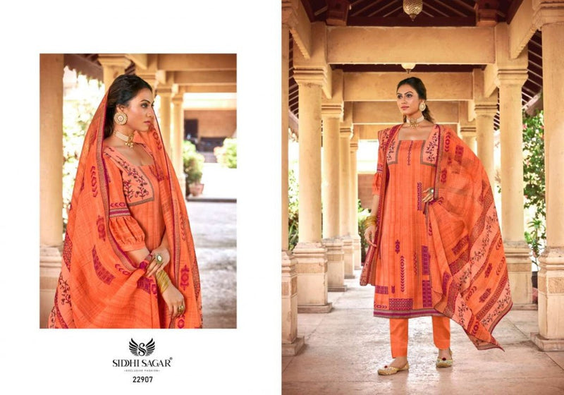 Siddhi Sagar Ras Malai Jam Cotton Digital Printed Party Wear Salwar Suits