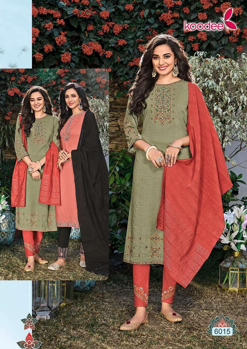 Koodee Fashion Rasam Viscose Fancy Festive Wear Kurtis With Dupatta & Bottom