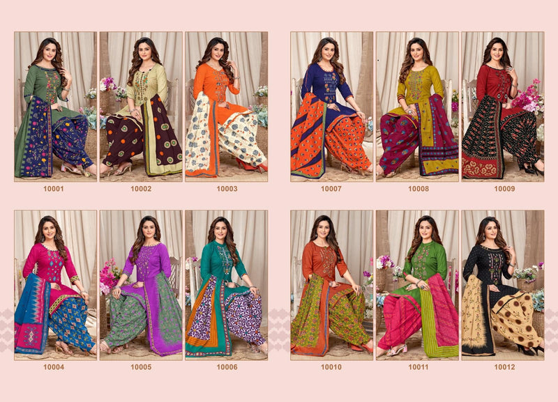 Balaji Raspberry Vol 10 Pure Cotton With Heavy Embroidery Work Stylish Designer Casual Wear Salwar Suit