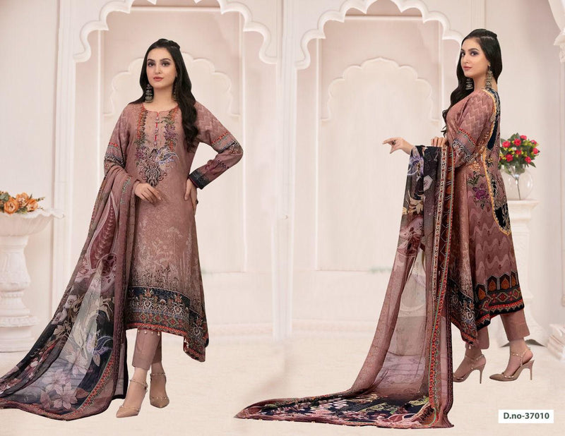 Apana Razia Sultan Vol 37 Pure Cotton With Heavy Printed Work Stylish Designer Pakistani Salwar Kameez