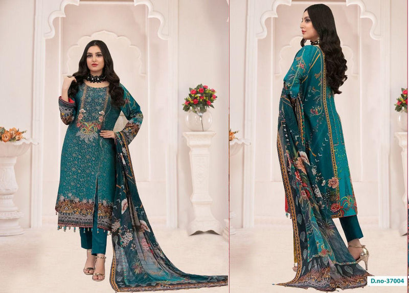 Apana Razia Sultan Vol 37 Pure Cotton With Heavy Printed Work Stylish Designer Pakistani Salwar Kameez