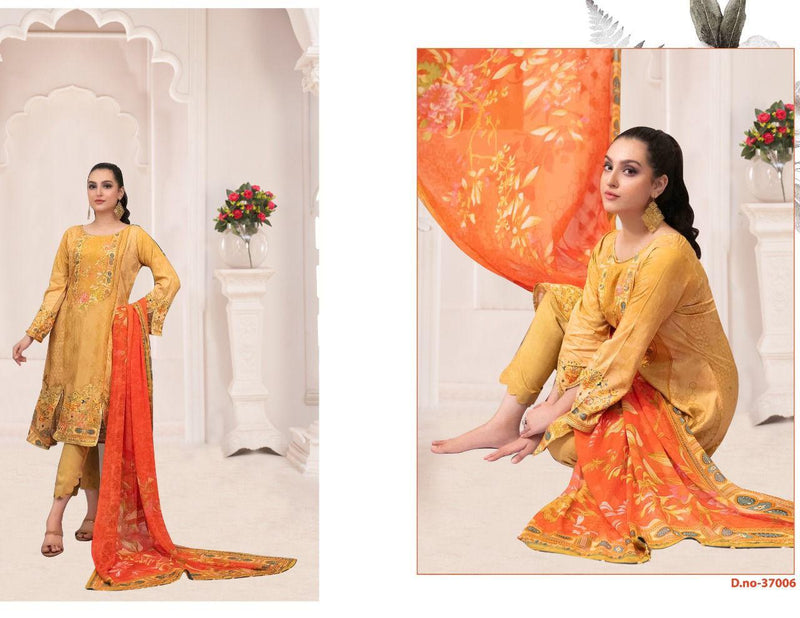 Apana Razia Sultan Vol 37 Pure Cotton With Heavy Printed Work Stylish Designer Pakistani Salwar Kameez