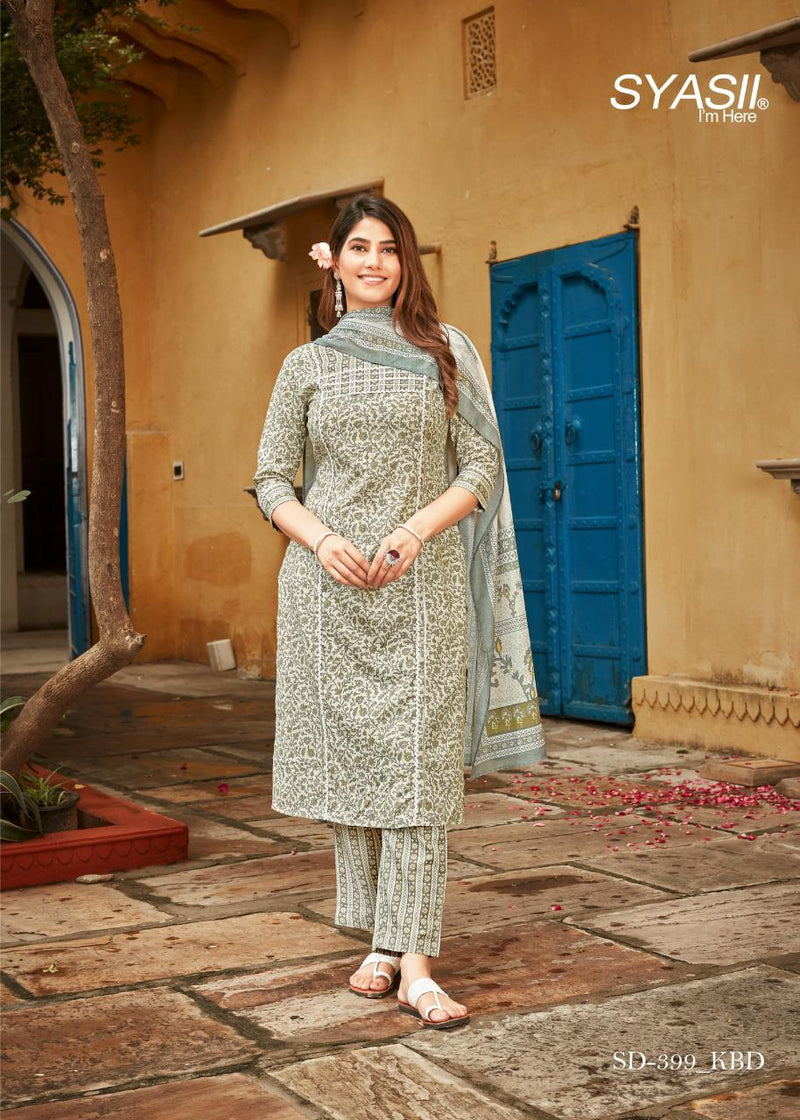 Syasii Ready Made Collection Pure Cotton Stylish Designer Fancy Kurti