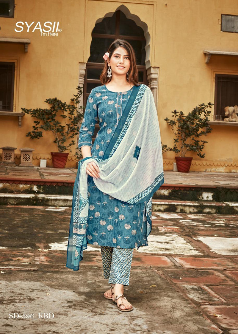 Syasii Ready Made Collection Pure Cotton Stylish Designer Fancy Kurti