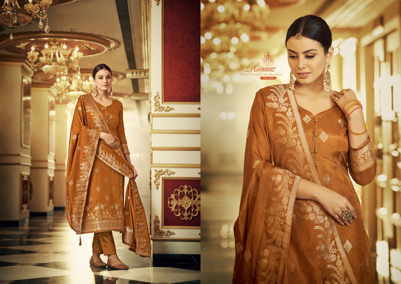 Belliza Rinaaz Viscose Jacquard With Beautiful Heavy Embroidery Work Stylish Designer Festive Wear Salwar Kameez