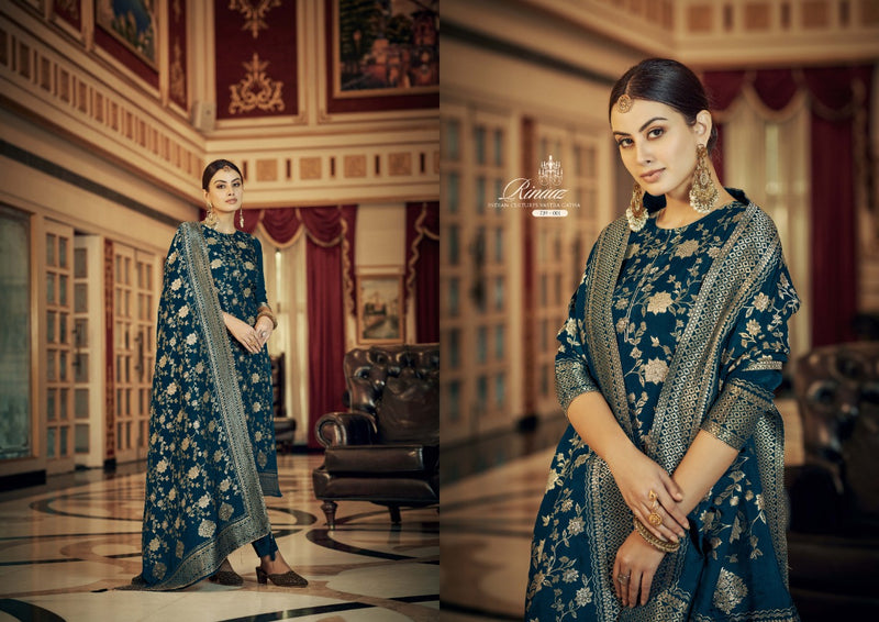 Belliza Rinaaz Viscose Jacquard With Beautiful Heavy Embroidery Work Stylish Designer Festive Wear Salwar Kameez