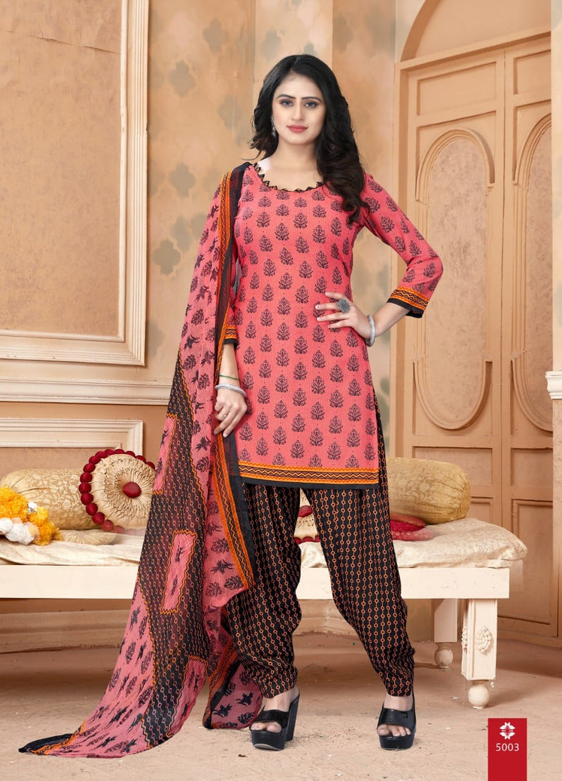 Rinkal Crepe Vol 5 American Crepe Casual  Wear Salwar Kameez
