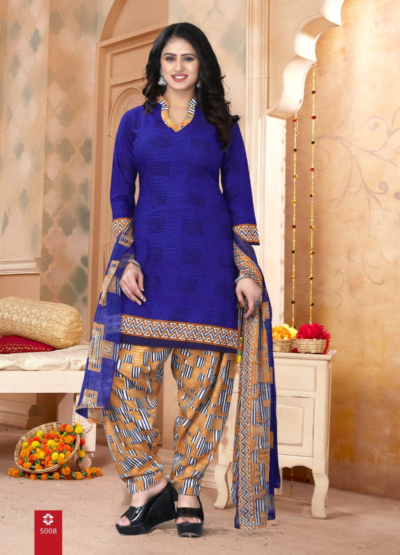Rinkal Crepe Vol 5 American Crepe Casual  Wear Salwar Kameez
