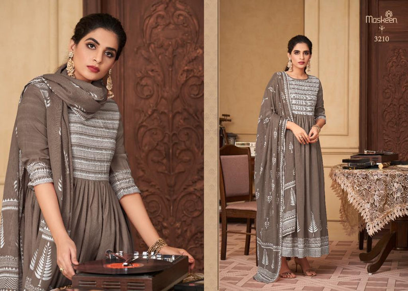 Maskeenji Riwaz Cotton Printed With Fancy Hand Work Stylish Designer Party Wear Long Kurti