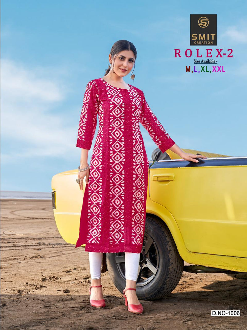 Poonam Designs Rolex Vol 2 Chanderi With Beautiful Heavy Work Stylish Designer Party Wear Kurti