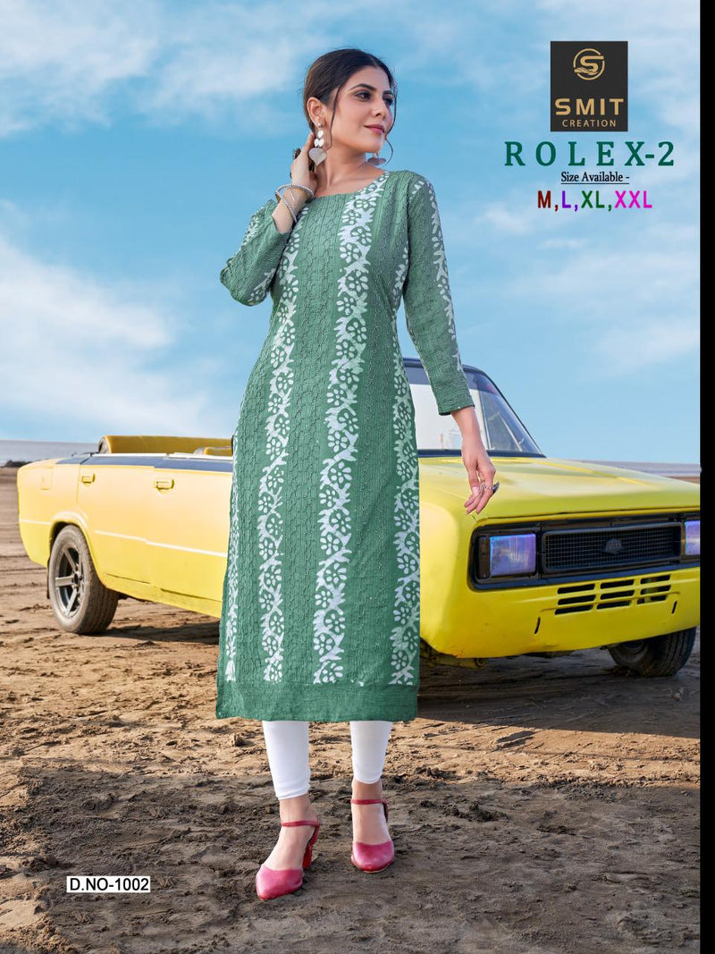 Poonam Designs Rolex Vol 2 Chanderi With Beautiful Heavy Work Stylish Designer Party Wear Kurti