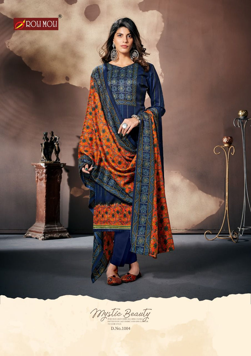 Roli Moli Gulnar Parampara Silk Causal Wear Salwar suits