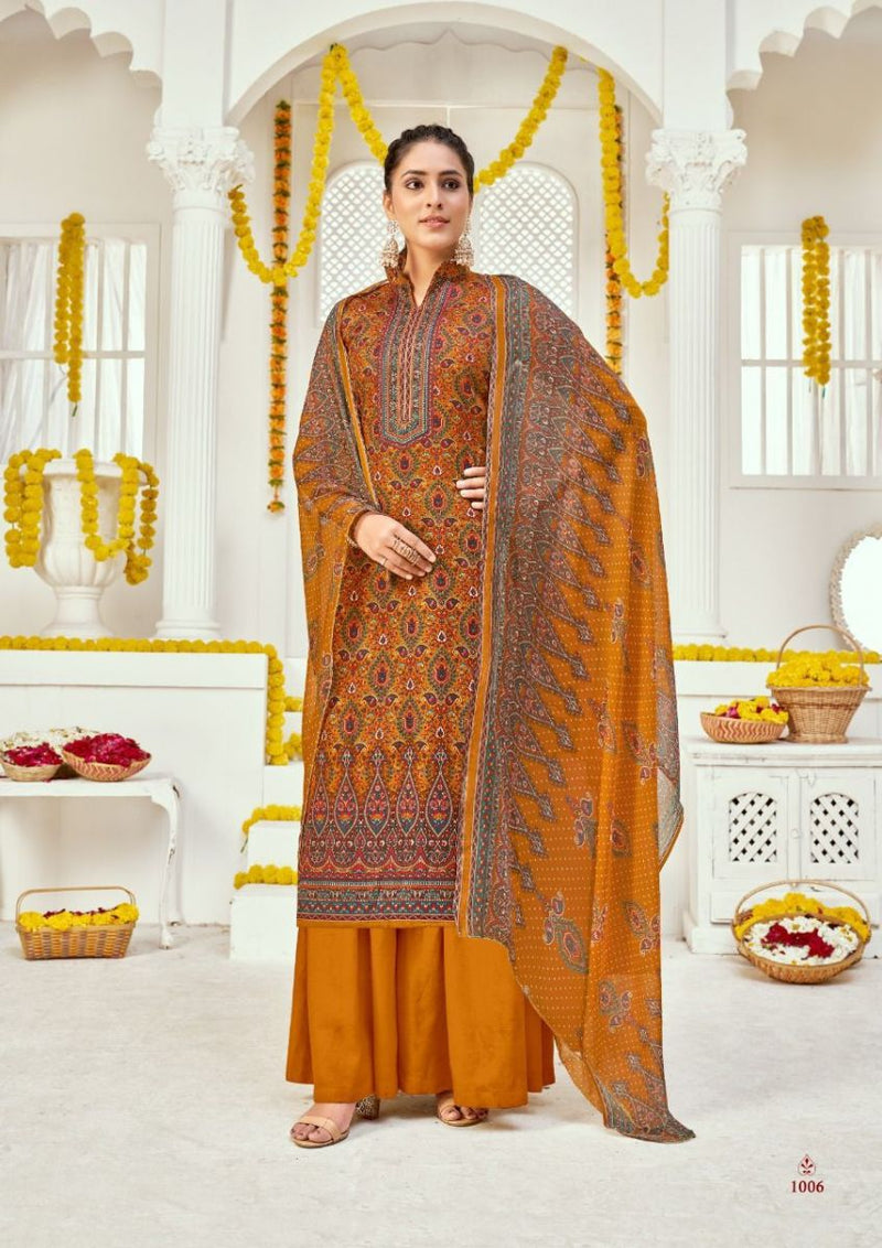 Roli Moli Creation Ladli Jam Cotton Printed Fancy Party Wear Salwar Suits